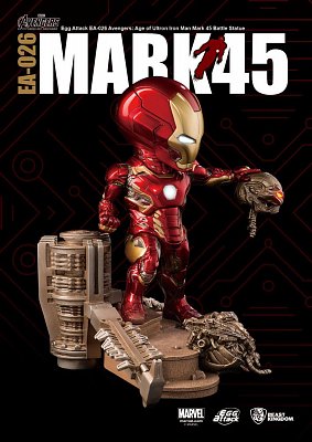 Avengers Age of Ultron Egg Attack socha Iron Man Mark XLV Battle Ver. 21 cm