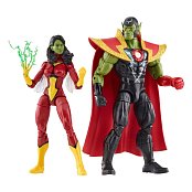 Avengers: Beyond Earth's Mightiest Marvel Legends Action Figures Skrull Queen & Super-Skrull 15 cm