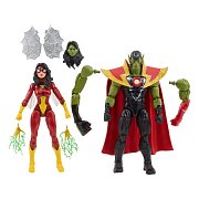 Avengers: Beyond Earth's Mightiest Marvel Legends Action Figures Skrull Queen & Super-Skrull 15 cm