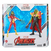 Avengers: Beyond Earth's Mightiest Marvel Legends Action Figures Skrull Queen & Super-Skrull 15 cm