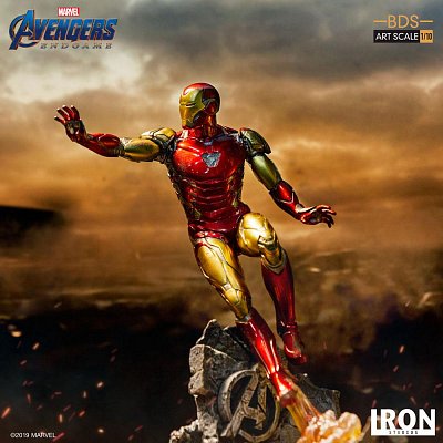 Avengers Endgame BDS Art Scale Statue 1/10 Iron Man Mark LXXXV 29 cm --- DAMAGED PACKAGING