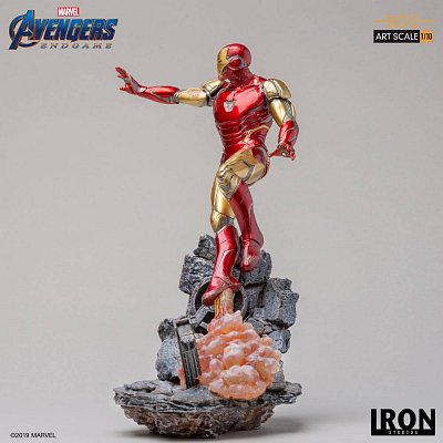Avengers Endgame BDS Art Scale Statue 1/10 Iron Man Mark LXXXV 29 cm --- DAMAGED PACKAGING