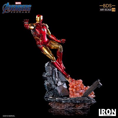 Avengers Endgame BDS Art Scale Statue 1/10 Iron Man Mark LXXXV 29 cm --- DAMAGED PACKAGING