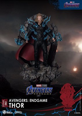 Avengers: Endgame D-Stage PVC Diorama Thor Closed Box Version 16 cm