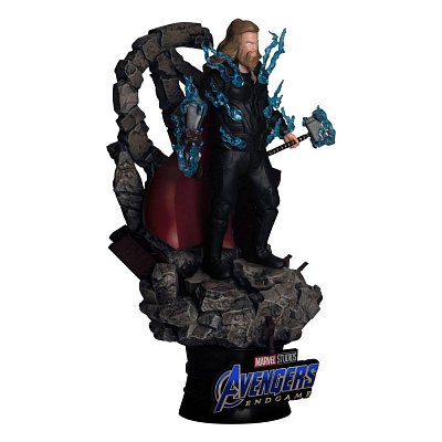 Avengers: Endgame D-Stage PVC Diorama Thor Closed Box Version 16 cm