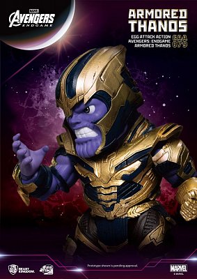 Avengers: Endgame Egg Attack Action Figure Armored Thanos 23 cm