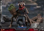 Avengers: Endgame Movie Masterpiece Action Figure 1/6 Rocket 16 cm