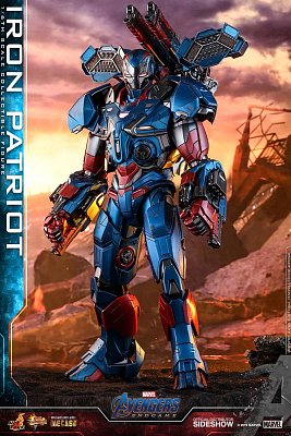 Avengers: Endgame Movie Masterpiece Series Diecast Action Figure 1/6 Iron Patriot 32 cm