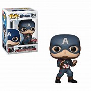Avengers Endgame POP! Movies Vinyl Bobble-Head Figure Captain America Special Edition 9 cm