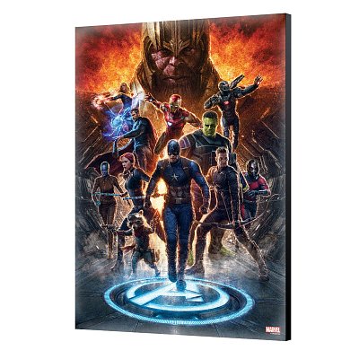 Avengers: Endgame Dřevěná nástěnná malba #01 40 x 60 cm