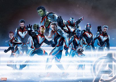 Avengers: Endgame Dřevěná  nástěnná malba #03 40 x 30 cm