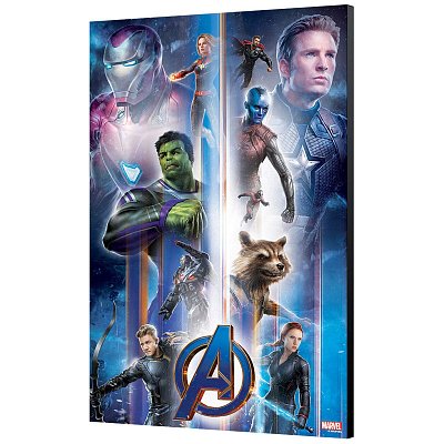 Avengers: Endgame Dřevěná nástěnná malba #04 40 x 60 cm