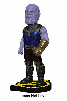 Avengers Infinity War Head Knocker Bobble-Head Thanos 20 cm --- DAMAGED PACKAGING