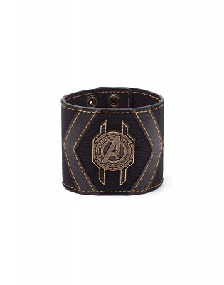Avengers Infinity War Leather Wristband Crest Logo