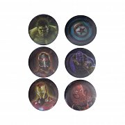 Avengers Infinity War Lenticular Pin Badges 6-Pack