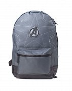Avengers Infinity War Stitching Backpack Grey Logo