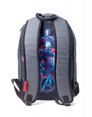 Avengers Infinity War Stitching Backpack Grey Logo