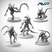 AvP Tabletop Game The Hunt Begins Expansion Pack Alien Warriors *German Version*