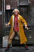 Sběratelská akční figurka Back to the Future 2 Ultimate Doc Brown (2015) 18 cm