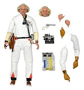 Sběratelská akční figurka Back to the Future Ultimate Doc Brown (1985) 18 cm