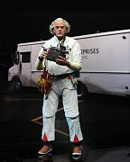 Sběratelská akční figurka Back to the Future Ultimate Doc Brown (1985) 18 cm