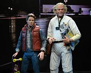 Sběratelská akční figurka Back to the Future Ultimate Doc Brown (1985) 18 cm