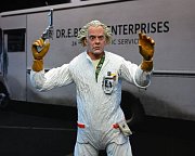 Sběratelská akční figurka Back to the Future Ultimate Doc Brown (1985) 18 cm