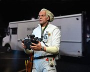 Sběratelská akční figurka Back to the Future Ultimate Doc Brown (1985) 18 cm