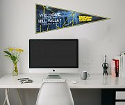 Back to the Future Felt Pennant Welcome To Hill Valley