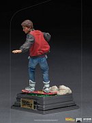 Back to the Future II Art Scale Statue 1/10 Marty McFly on Hoverboard 22 cm