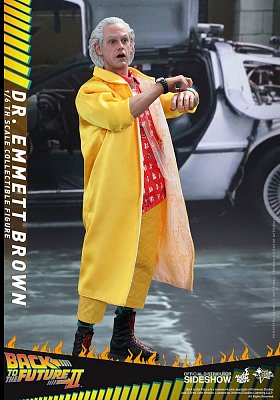 Back to the Future II Movie Masterpiece akční figurka  1/6 Dr Emmett Brown 30 cm