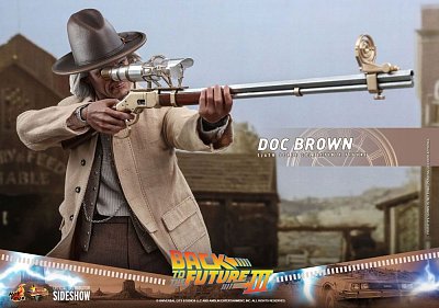 Back To The Future III Movie Masterpiece Action Figure 1/6 Doc Brown 32 cm