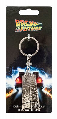 Back to the Future Metal Keychain Logo