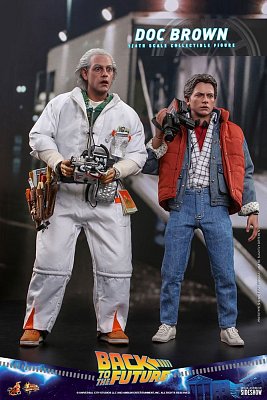 Back To The Future Movie Masterpiece Action Figure 1/6 Doc Brown 30 cm