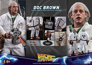 Back To The Future Movie Masterpiece Action Figure 1/6 Doc Brown 30 cm