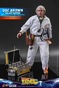 Back To The Future Movie Masterpiece Action Figure 1/6 Doc Brown (Deluxe Version) 30 cm