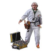 Back To The Future Movie Masterpiece Action Figure 1/6 Doc Brown (Deluxe Version) 30 cm