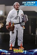 Back To The Future Movie Masterpiece Action Figure 1/6 Doc Brown (Deluxe Version) 30 cm