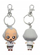 Back to the Future Pokis Rubber Keychain Doc Brown 6 cm
