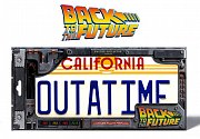 Back To The Future Replica 1/1 ´Outatime´ DeLorean License Plate