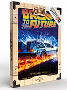 Back to the Future WoodArts 3D Dřevěná stěna Art DeLorean 30 x 40 cm