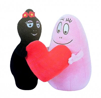 Barbapapa Plyšová hračka Zamilovaný pár (Love Couple)