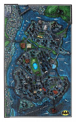 Batman 4D Large Puzzle Gotham City (1550+ pieces)
