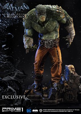 Batman Arkham Origins Statue Killer Croc Exclusive 90 cm