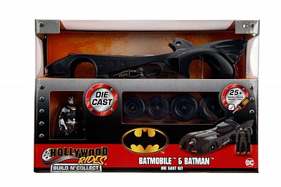 Batman Build N\' Collect Diecast Kit 1/24 1989 Batmobile with Batman figure