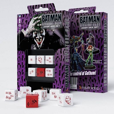 Batman Miniature hrací kostky  Set D6 Joker (6)