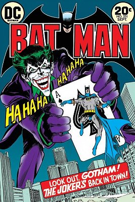 Batman plakát Joker Back In Town balení 5 ks