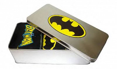 Batman Socks 3-Pack in a Tin