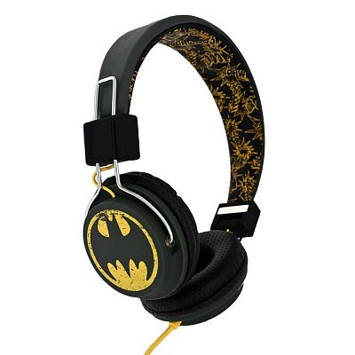 Batman Teen Headphones Vintage Logo