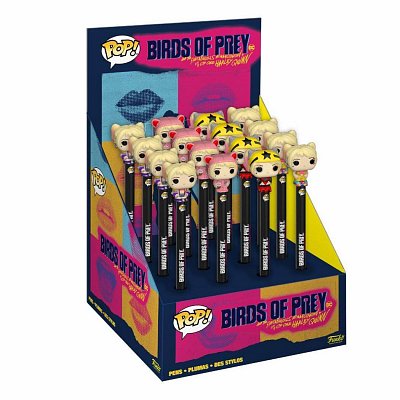 Birds of Prey POP! Homewares Pens with Toppers Display (16)